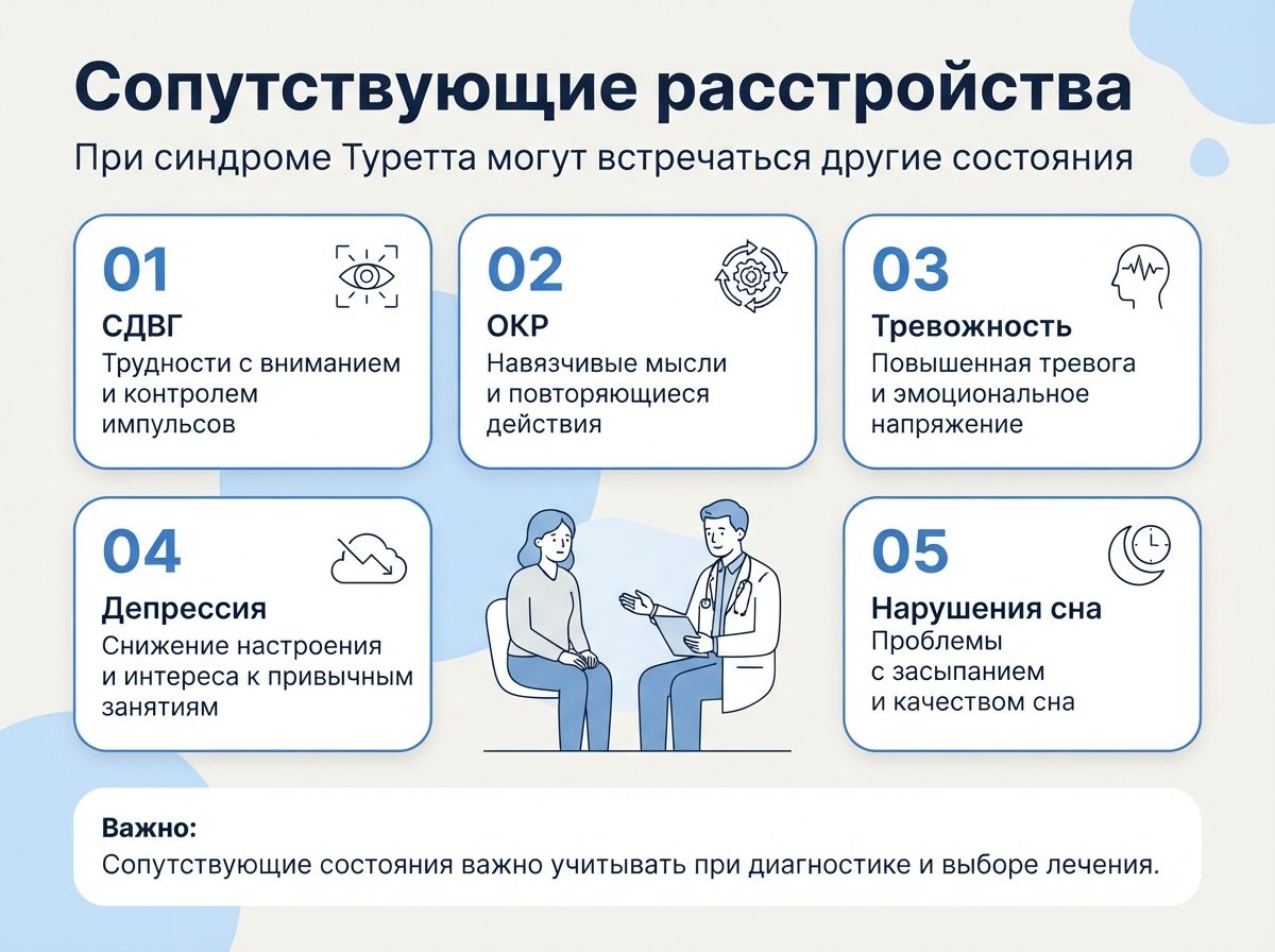 Лечение синдрома Туретта в Чайковском инфографика
